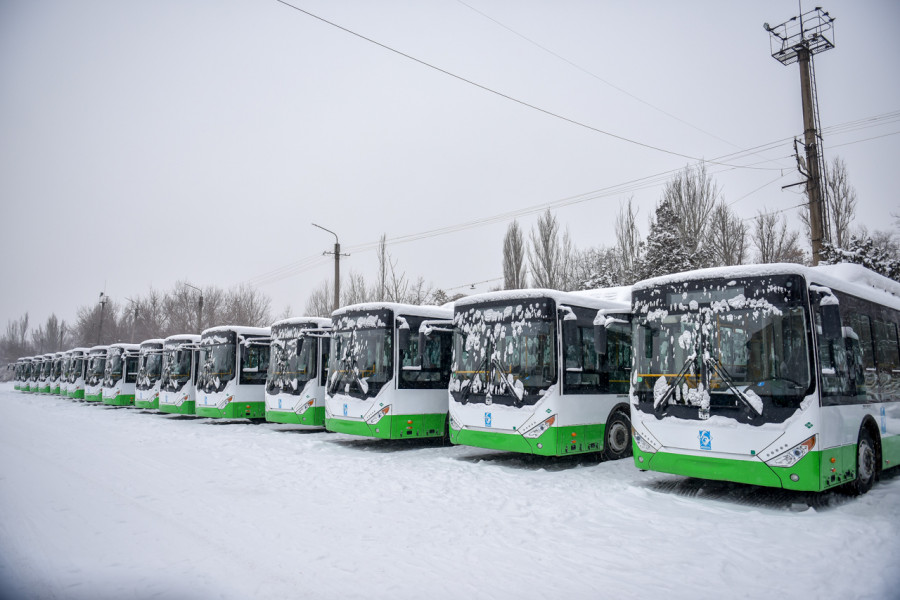 Bishkek — New buses