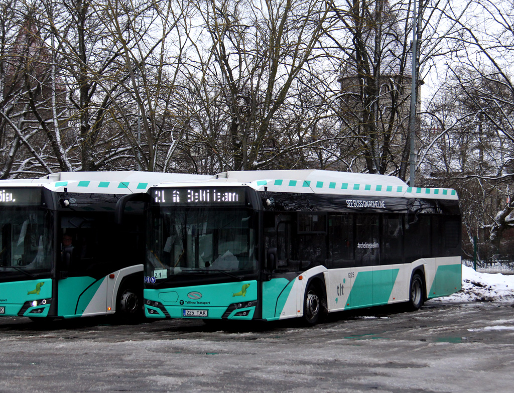 Таллин, Solaris Urbino IV 12 CNG № 1225