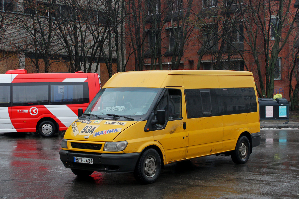 Kaunas, Ford Transit 125T300 # BFH 431