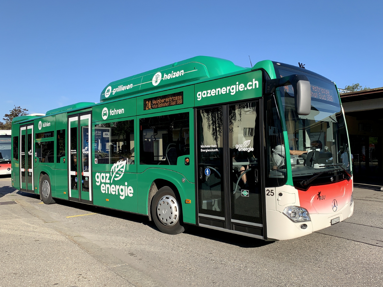 Solothurn, Mercedes-Benz Citaro C2 NGT Hybrid # 25
