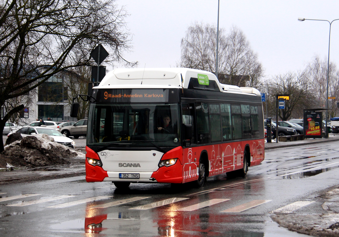 Tartu, Scania Citywide LF CNG №: 352