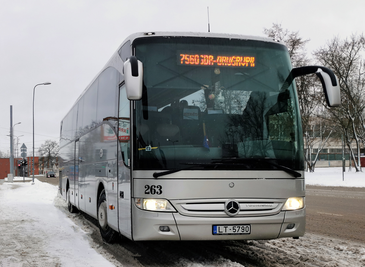 Daugavpils, Mercedes-Benz Tourismo 15RHD-II # 263