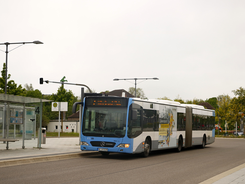 Ulm, Mercedes-Benz O530 Citaro Facelift G # 135