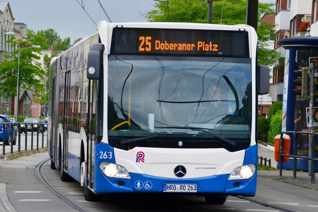 Rostock, Mercedes-Benz Citaro C2 G # 263