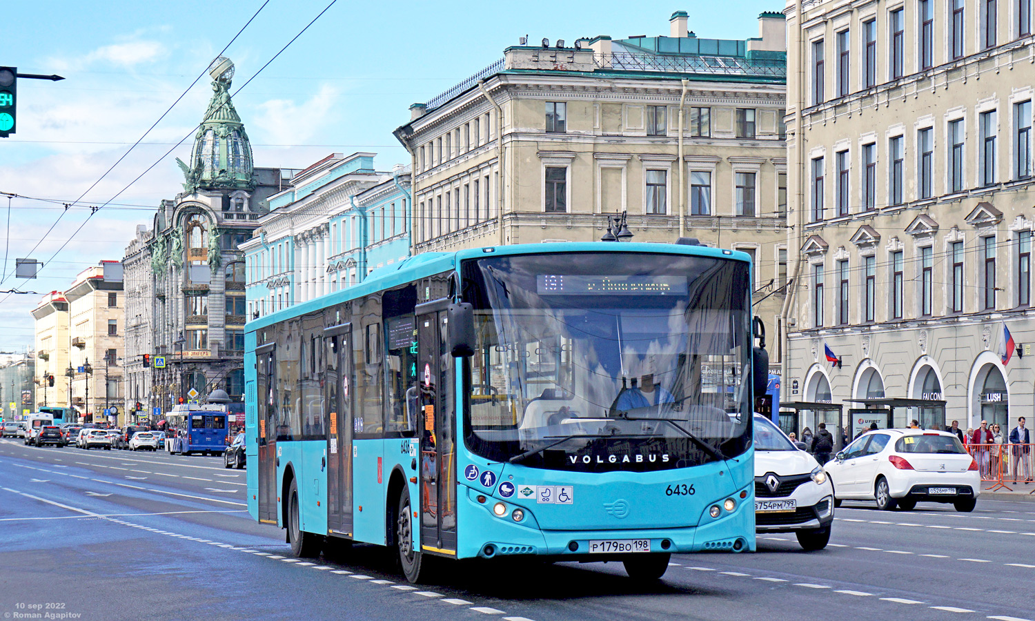 Saint Petersburg, Volgabus-5270.G2 (LNG) # 6436