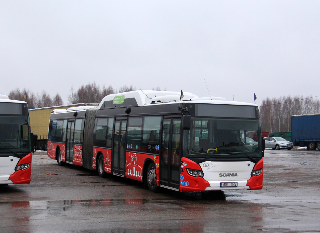 Tartu, Scania Citywide LFA CNG №: 607