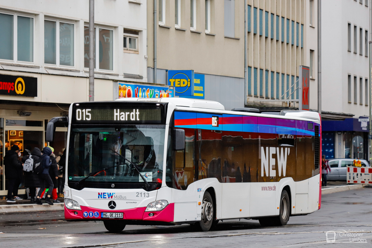 Mönchengladbach, Mercedes-Benz Citaro C2 Hybrid # 2113