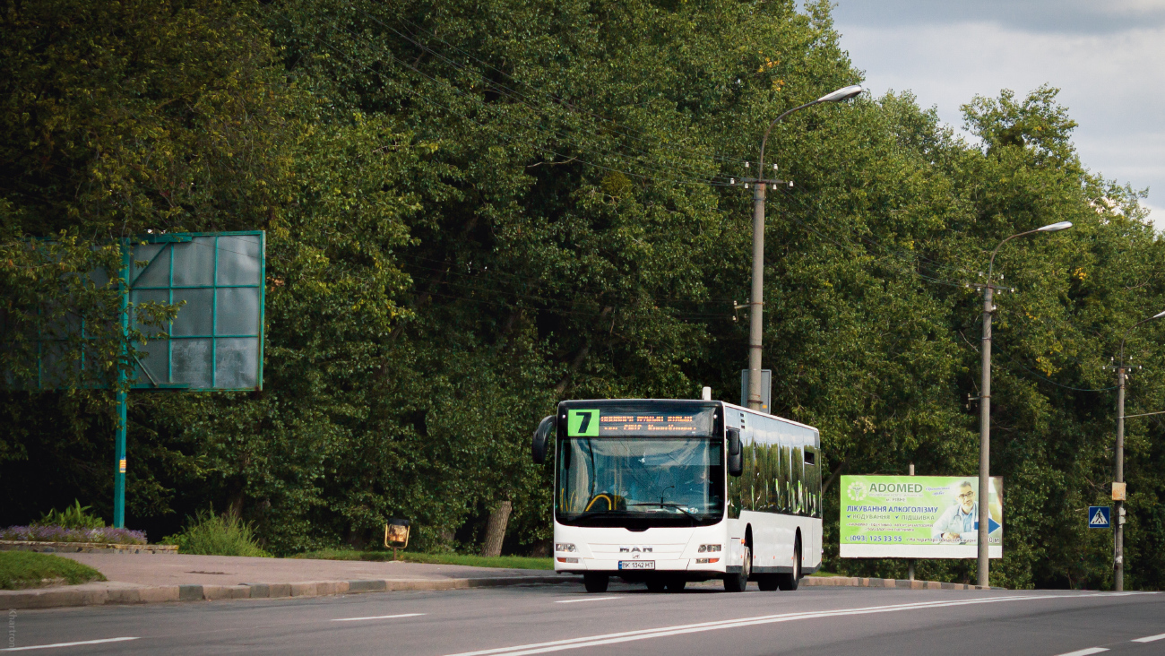 Rovno, MAN A21 Lion's City NL283 # ВК 1342 НТ