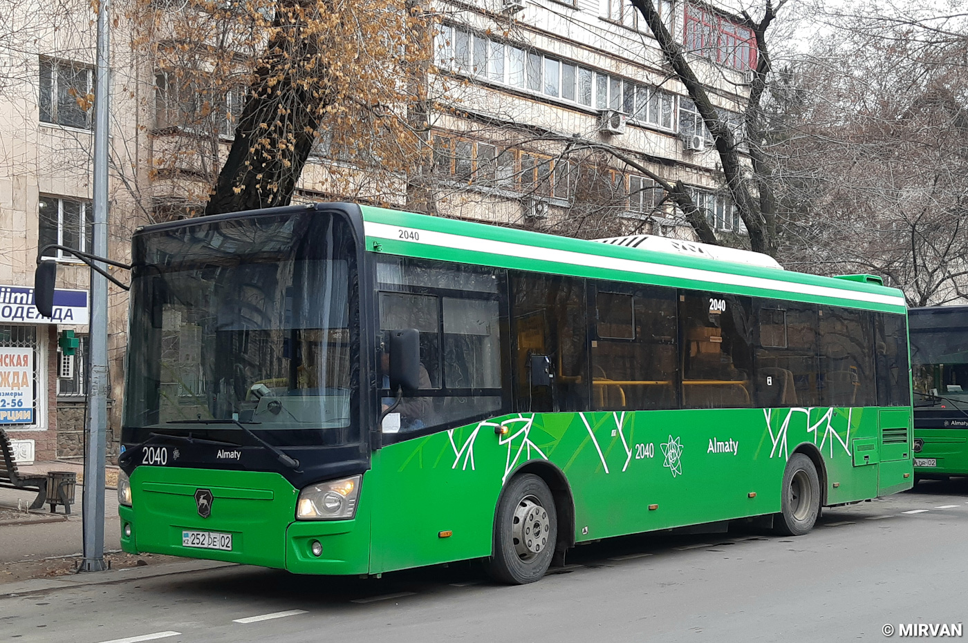 Almaty, LiAZ-4292.60 # 2040