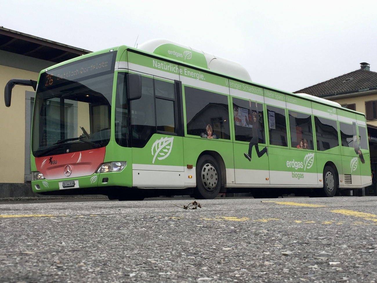 Solothurn, Mercedes-Benz O530 Citaro Facelift CNG # 25