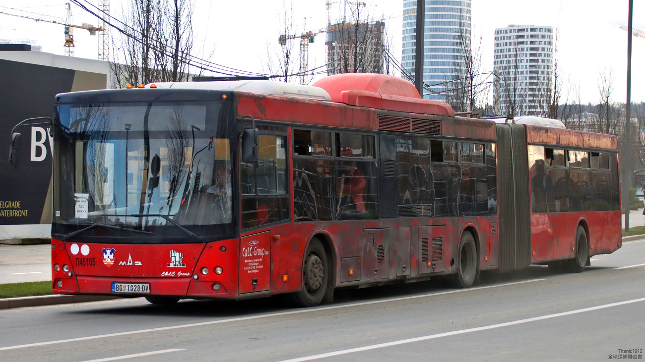 Beograd, МАЗ-215.M69 # П45105
