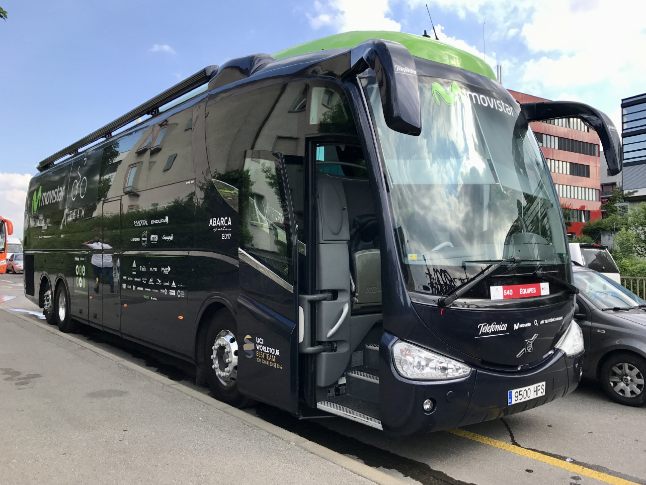 Spain, other, Irizar PB (all) # 9500 HFS; Buses of sport clubs and national teams