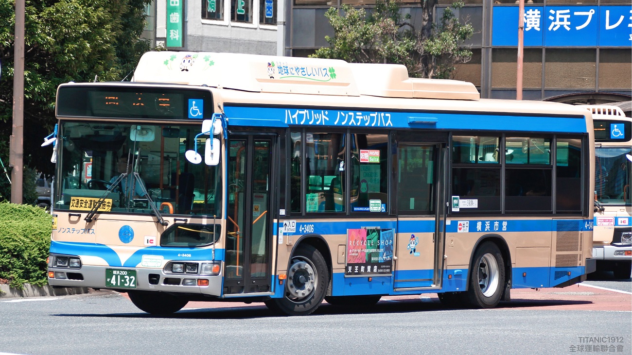 横浜市, Blue Ribbon City Hybrid LNG-HU8JLGP # 4-3406