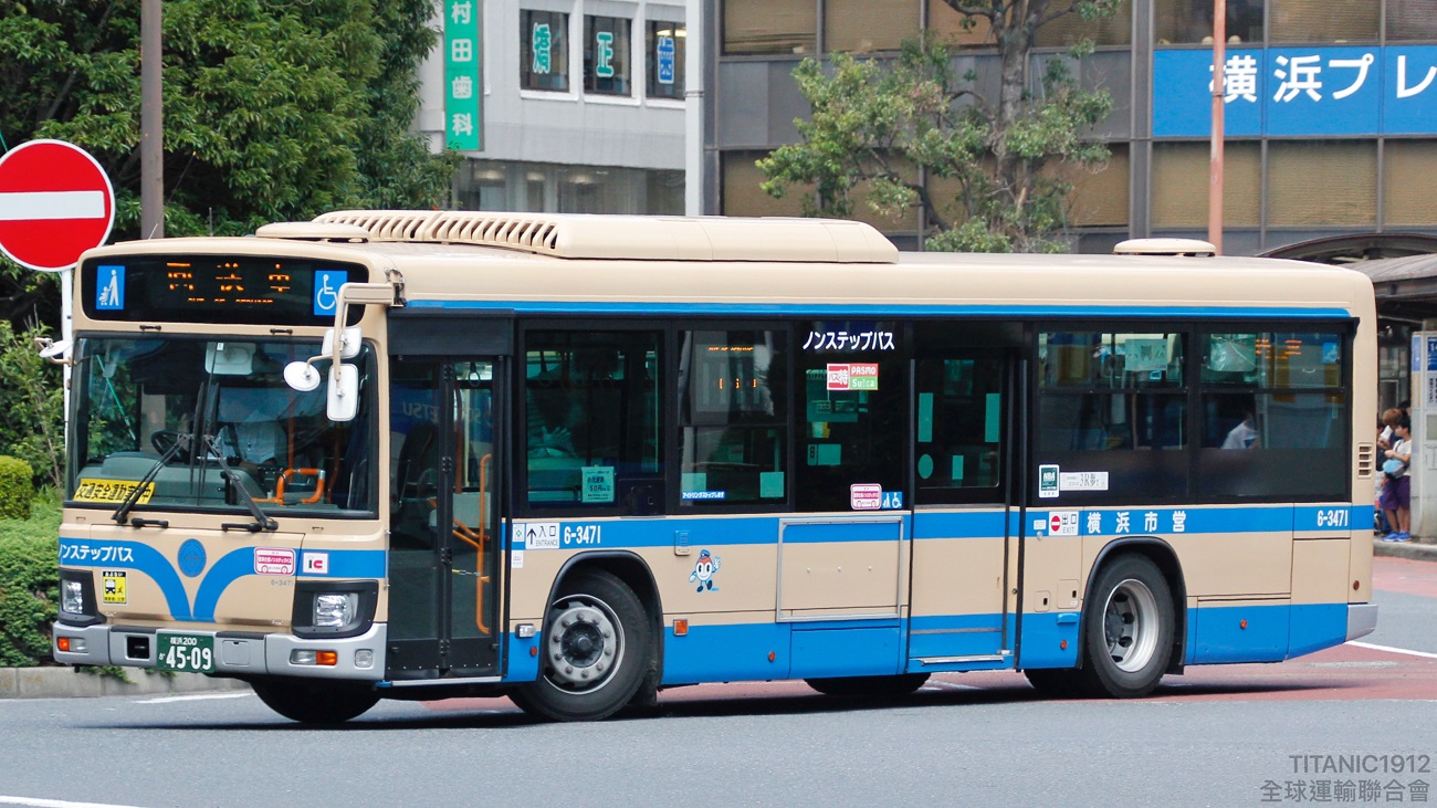 Иокогама, Hino Blue Ribbon QDG-KV290N1 № 6-3471