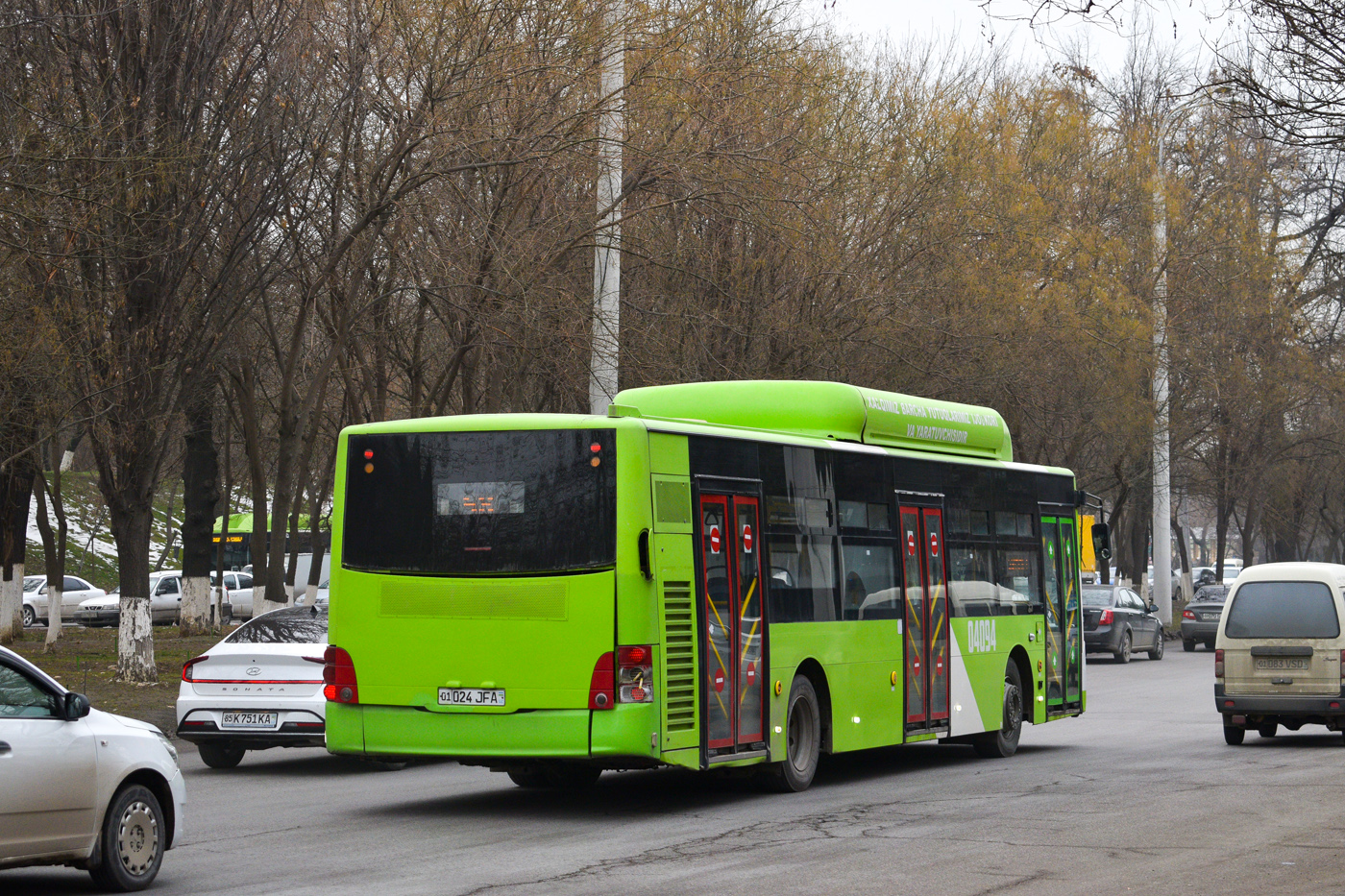 Tashkent, MAN A22 (CNG) # 04094