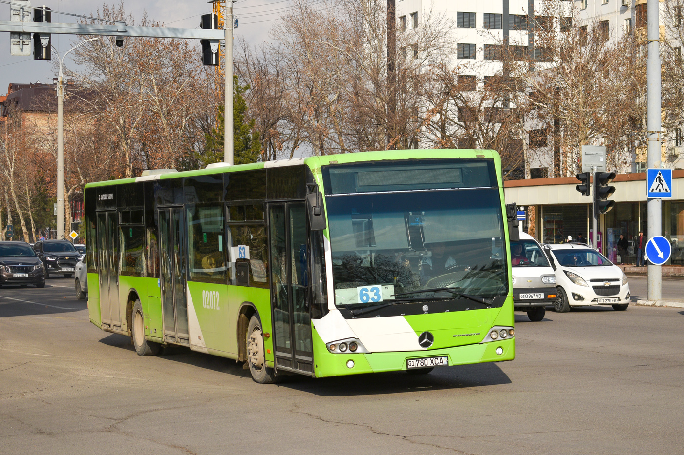 Tashkent, Mercedes-Benz Conecto II # 02072