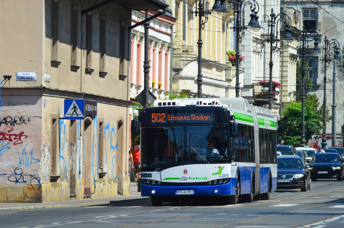 Cracow, Solaris Urbino III 18 Hybrid # BH073