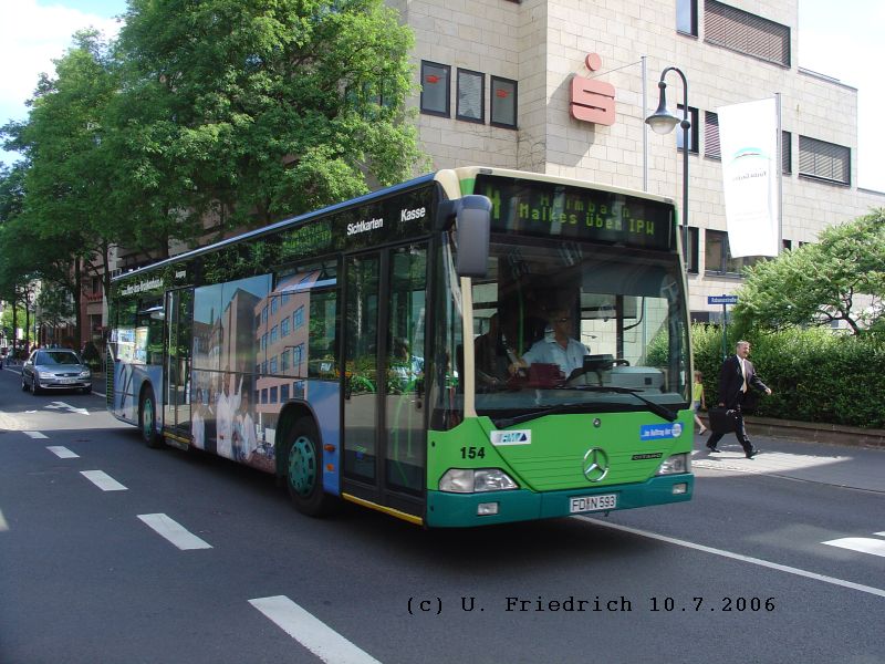 Fulda, Mercedes-Benz O530 Citaro № 154