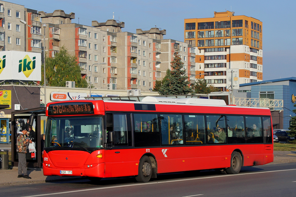 Kaunas, Scania OmniCity CN230UB 4x2EB No. 572
