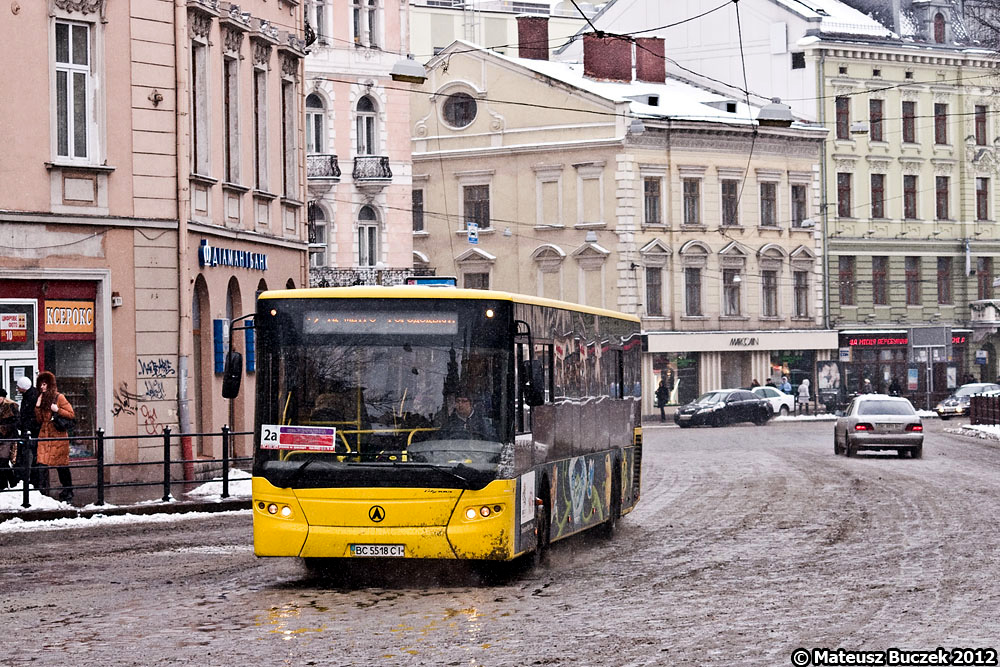 Lviv, LAZ A191F0 nr. ВС 5518 СІ