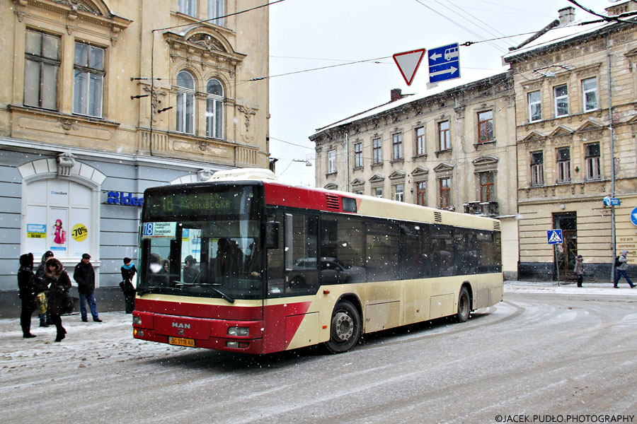 Lviv, MAN A21 NL223 nr. ВС 3118 АА