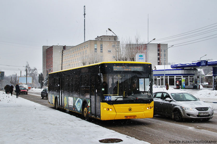 Lviv, LAZ A191F0 No. ВС 3151 АА