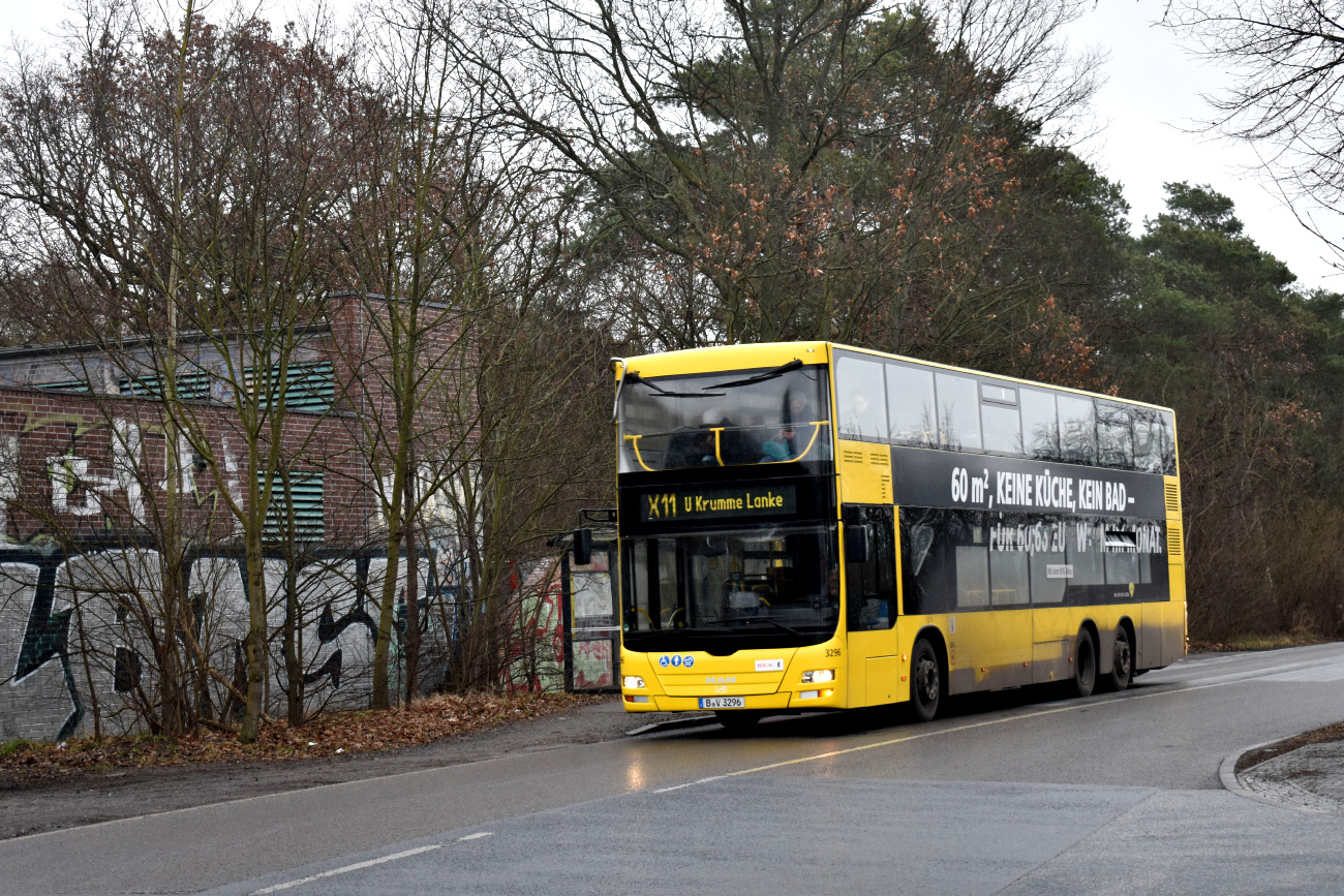 Berlin, MAN A39 Lion's City DD ND313 # 3296