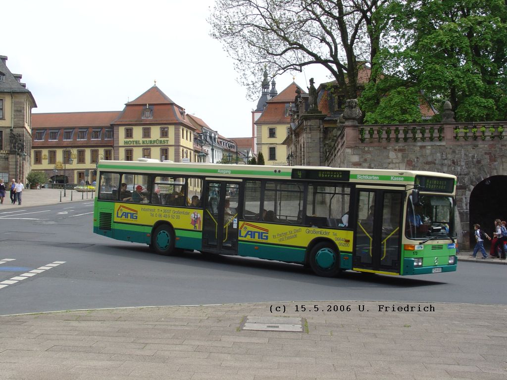 Fulda, Mercedes-Benz O405N2 č. 173