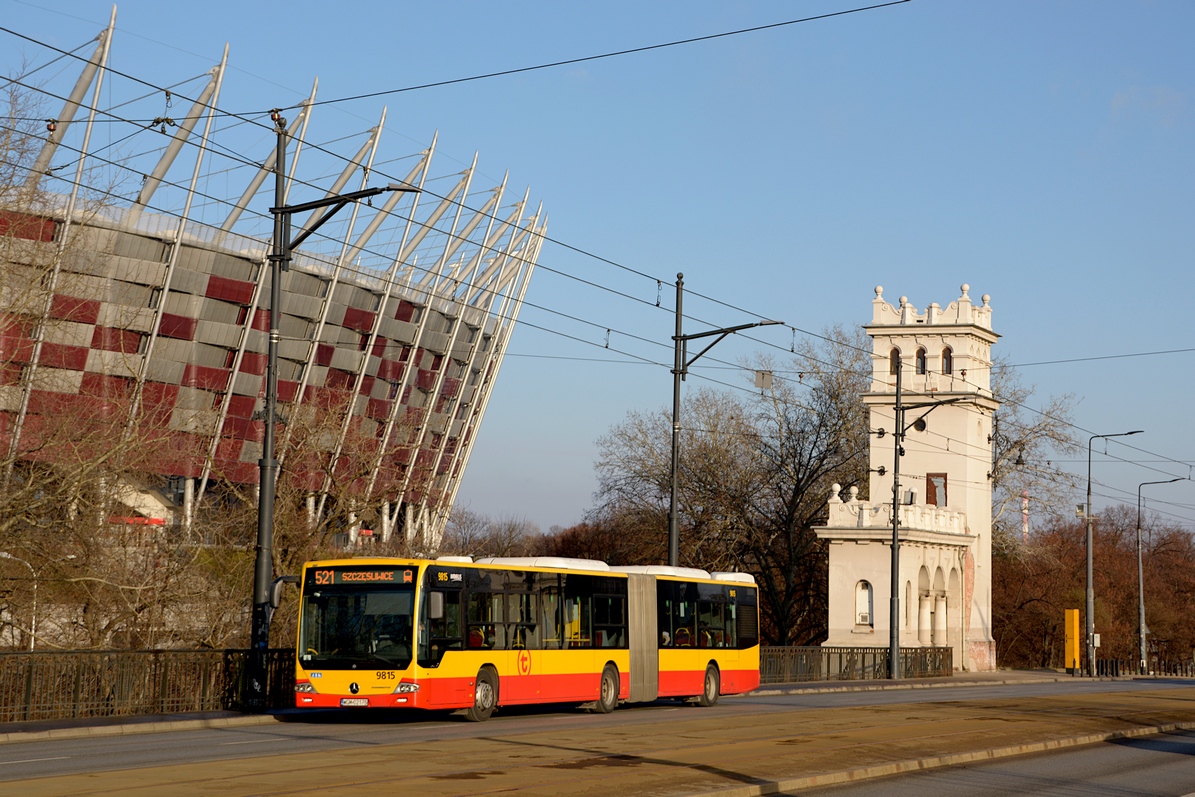 Варшава, Mercedes-Benz Conecto II G № 9815