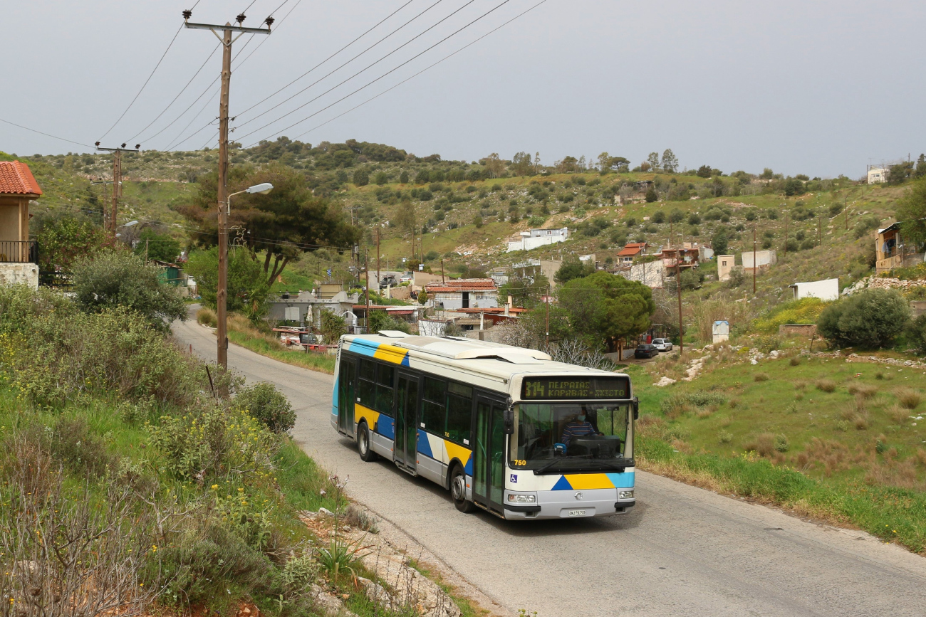 Athens, Irisbus Agora S № 750