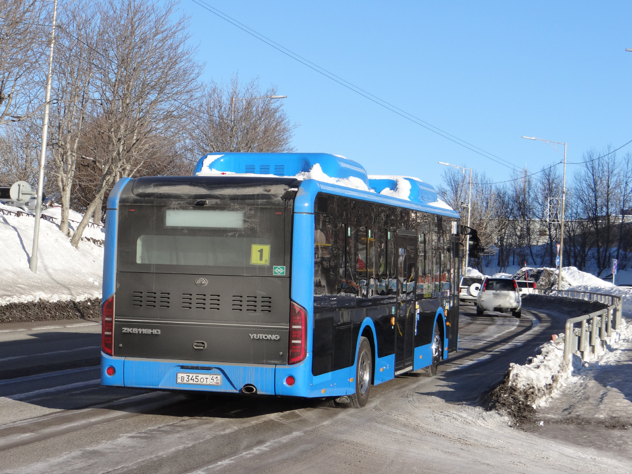 Petropavlovsk-Kamchatskiy, Yutong ZK6116HG (CNG) # 3187