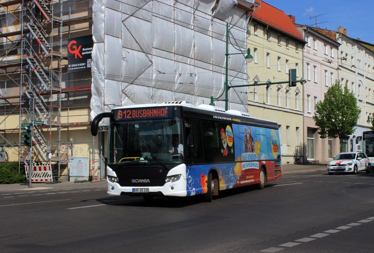 Eberswalde, Scania Citywide LE # BAR-BZ 118 — Photo — BUSPHOTO