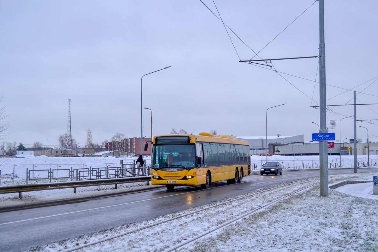 Daugavpils, Scania OmniLink CL94UB 6x2*4LB č. 348