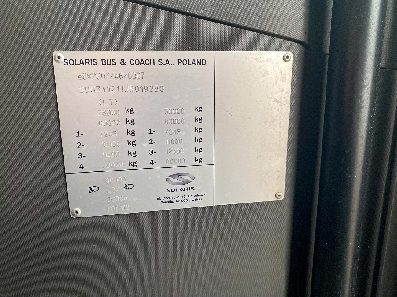 Vilnius, Solaris Urbino IV 18 # 4155