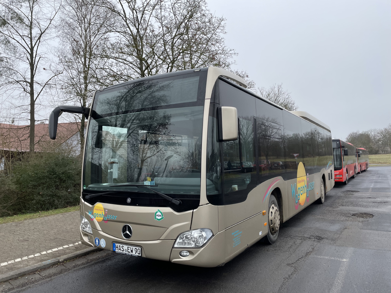Haßfurt, Mercedes-Benz Citaro C2 LE Ü # HAS-EW 90