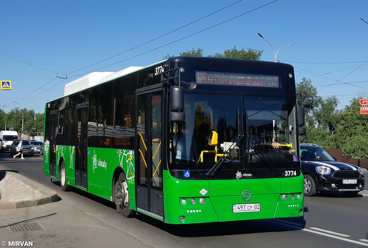 Almaty, Golden Dragon XML6125CN # 3774