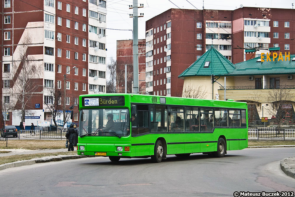 Lviv, MAN A10 NL202 nr. ВС 3495 АА
