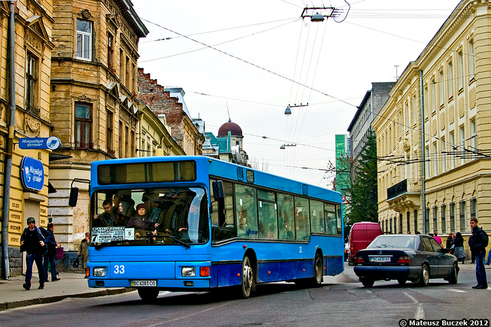 Lviv, MAN A10 NL202 No. ВС 6283 СО