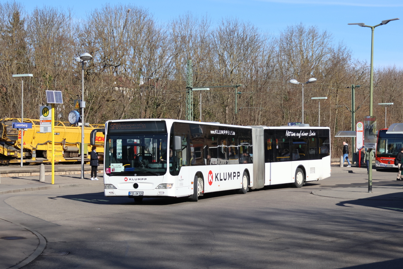 Фройденштадт, Mercedes-Benz O530 Citaro Facelift G № FDS-OK 520; Бёблинген — SEV Stuttgart-Zuffenhausen — Weil der Stadt -(Calw)  (Württembergische Schwarzwaldbahn)