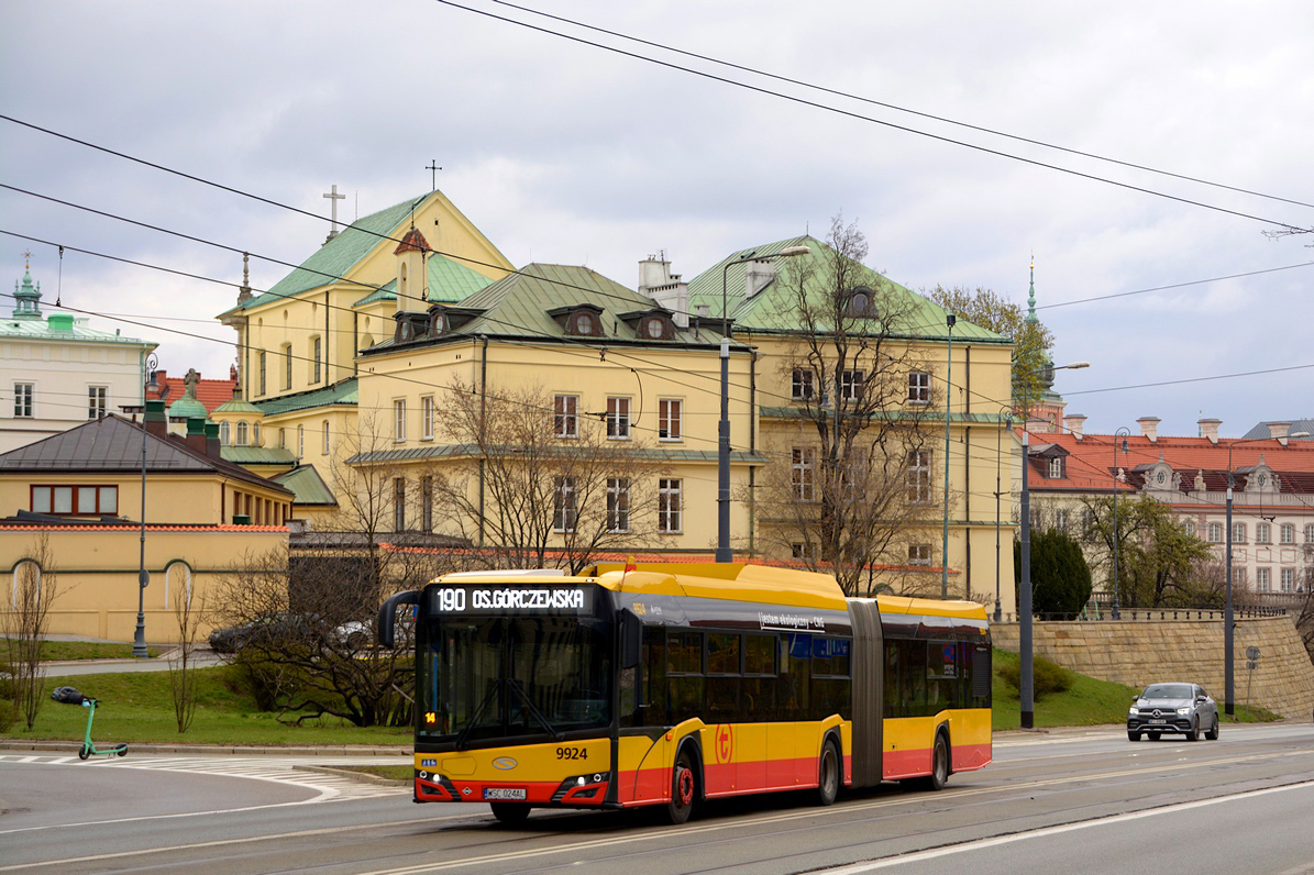 Warsaw, Solaris Urbino IV 18 CNG № 9924