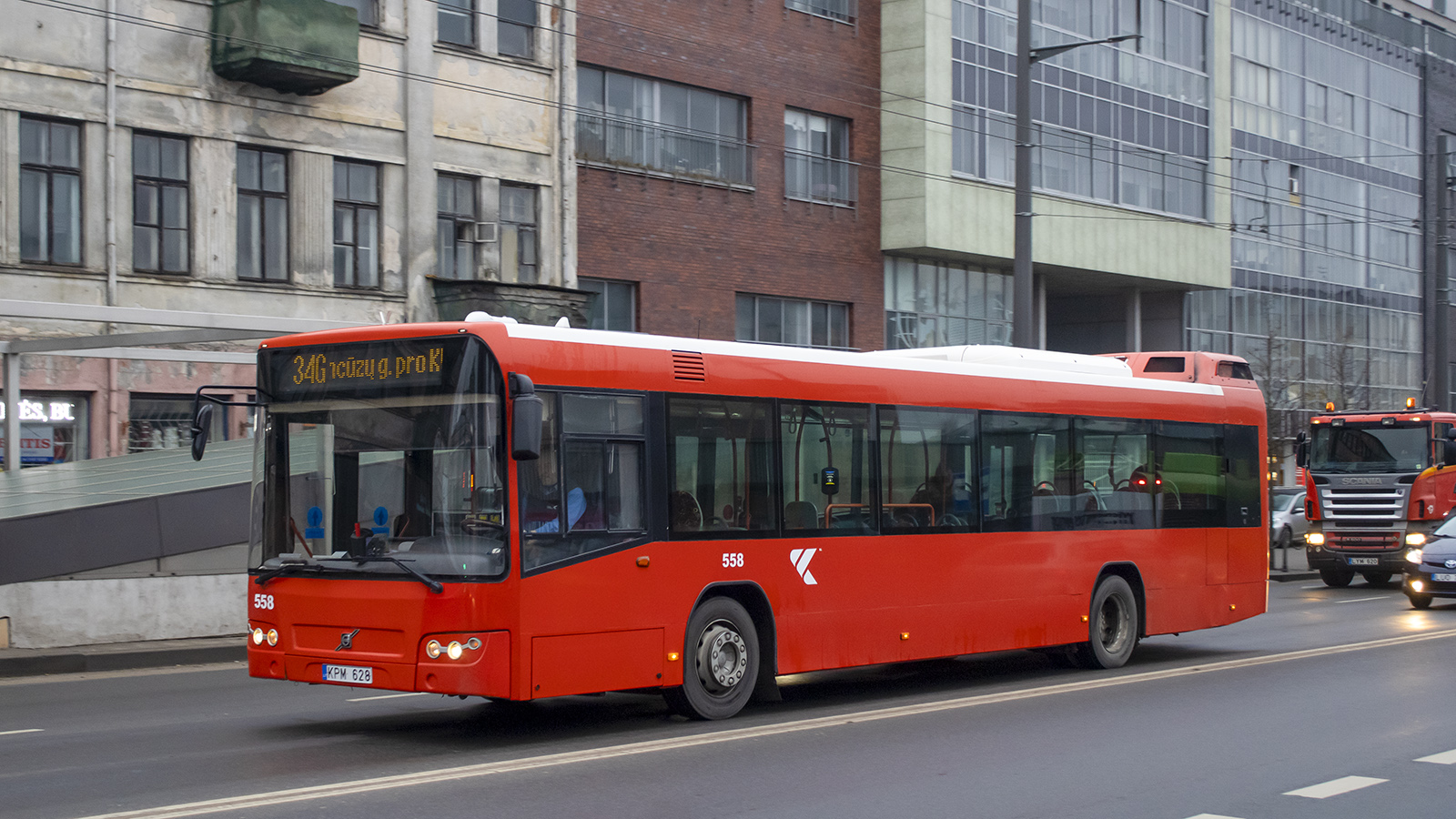 Kaunas, Volvo 7700 č. 558