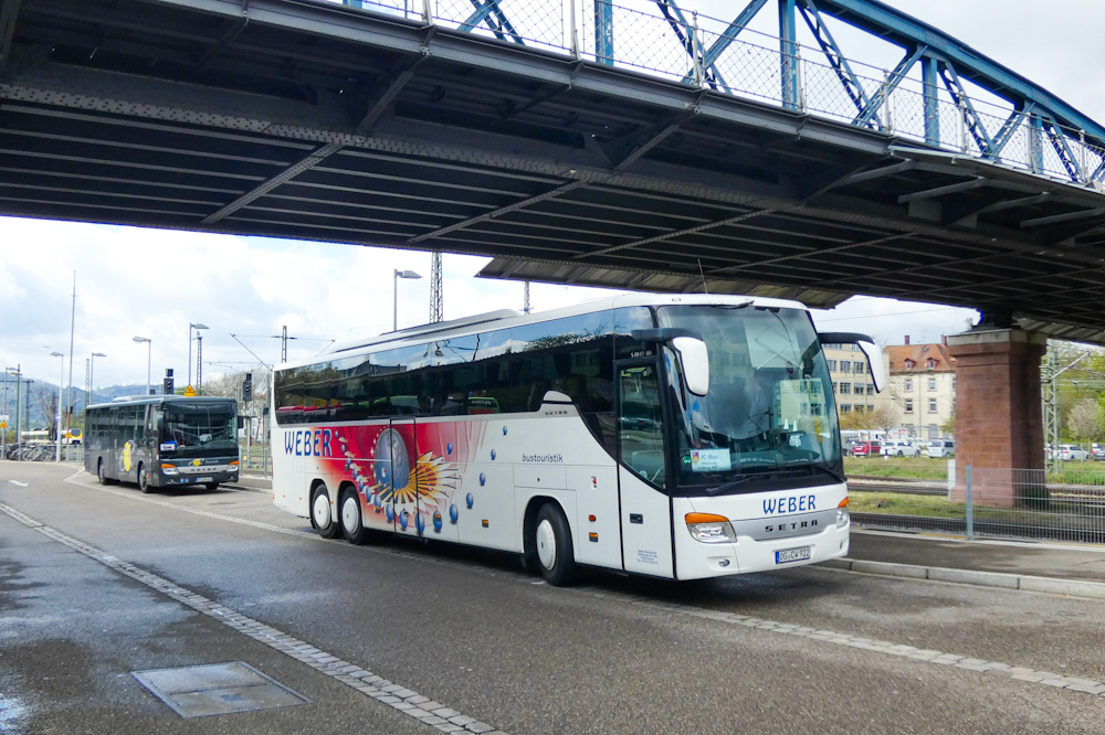 Offenburg, Setra S416GT-HD/3 # OG-CW 922; Freiburg im Breisgau — SEV Rheintalbahn
