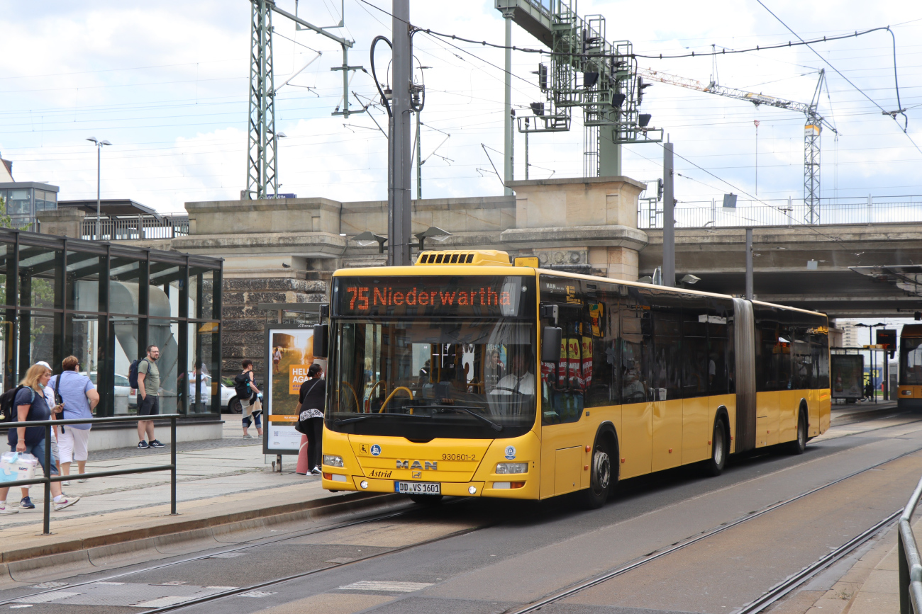 Dresden, MAN A40 Lion's City GL NG363 # 930 601-2