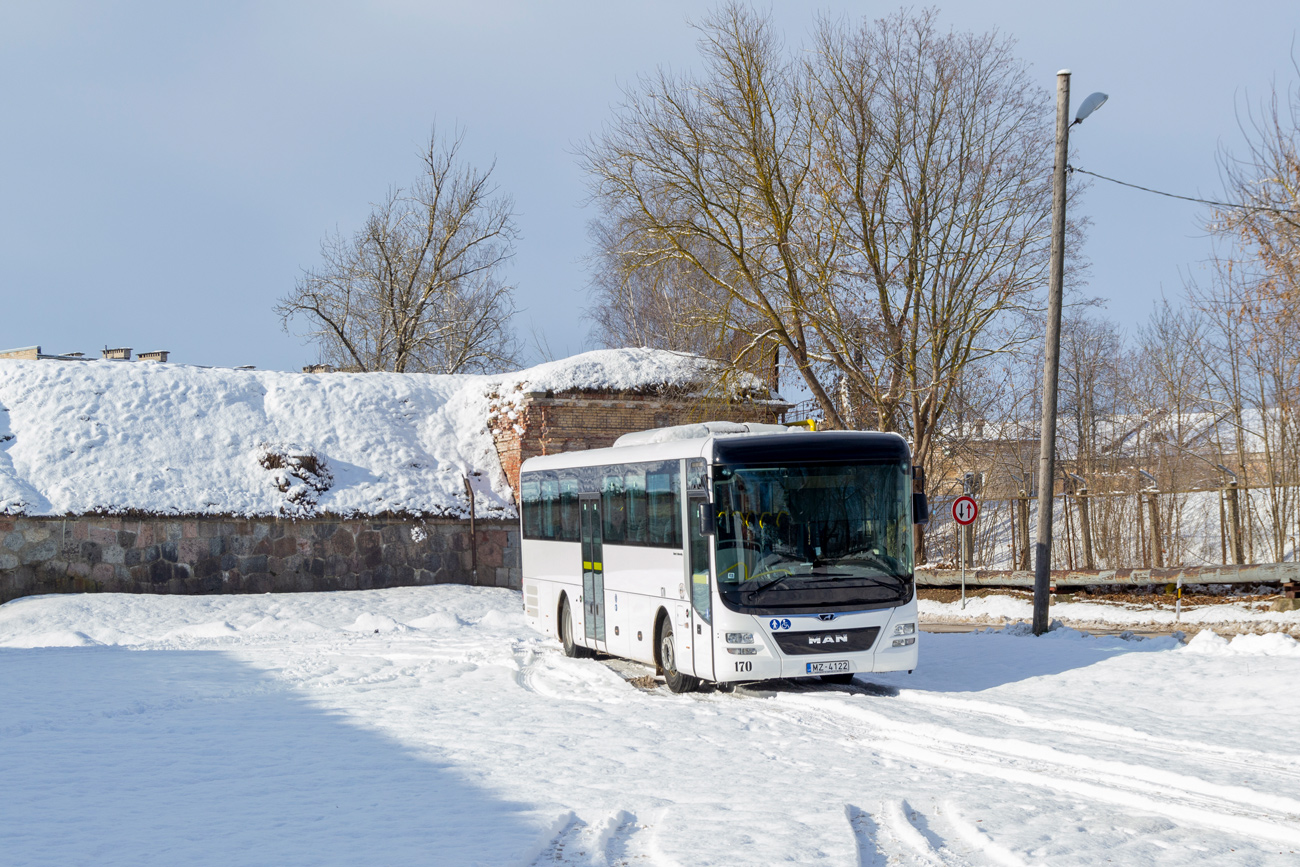 Daugavpils, MAN R60 Lion's Intercity ÜL290-12 № 170