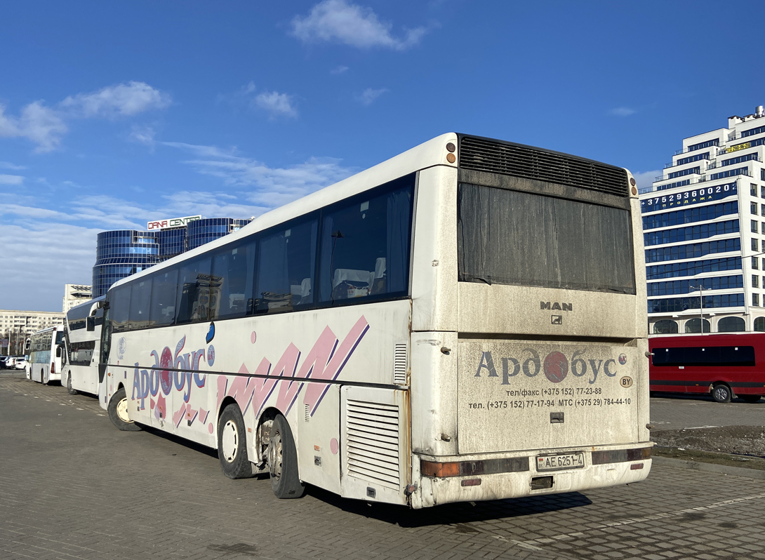 Grodna, MAN A32 Lion's Top Coach RH463 № АЕ 6251-4