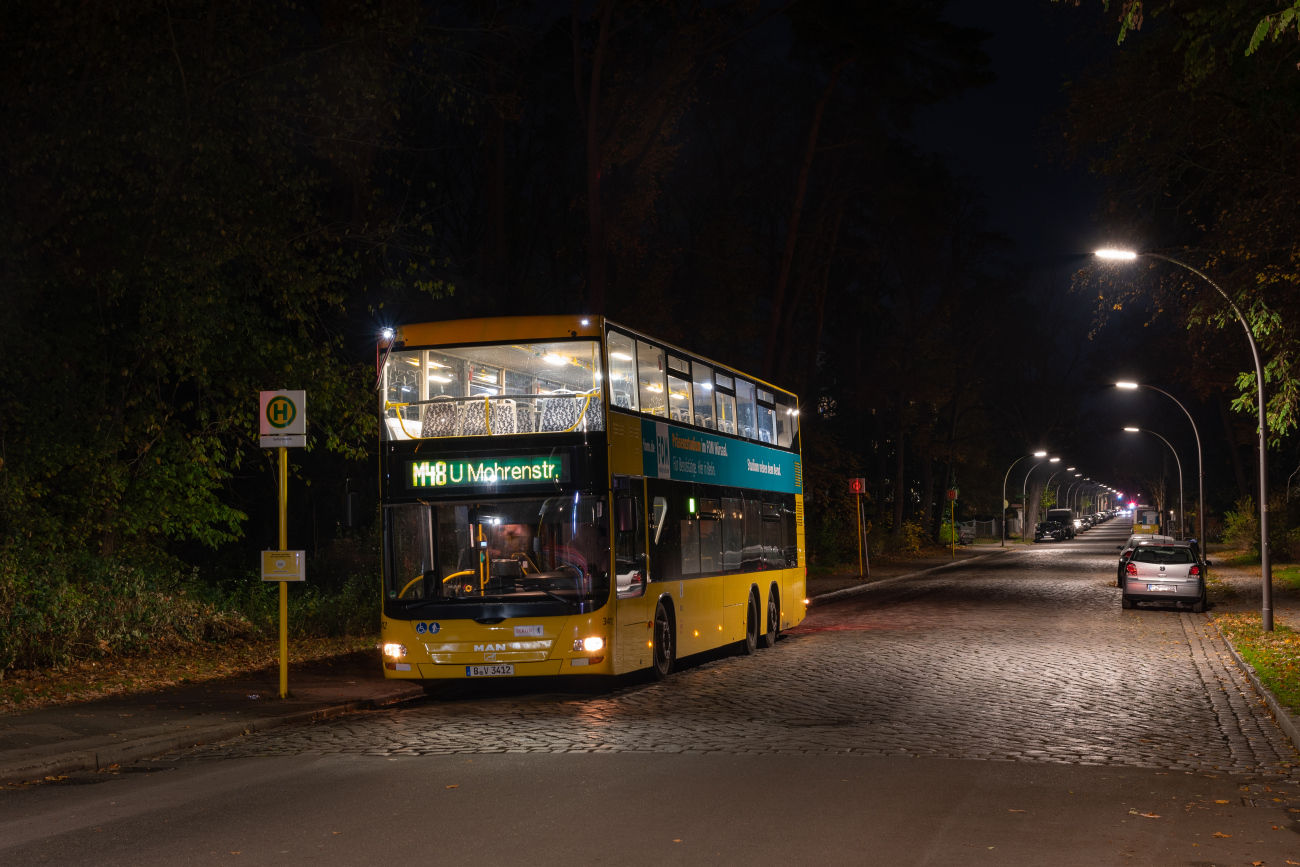 Berlin, MAN A39 Lion's City DD ND313 №: 3412