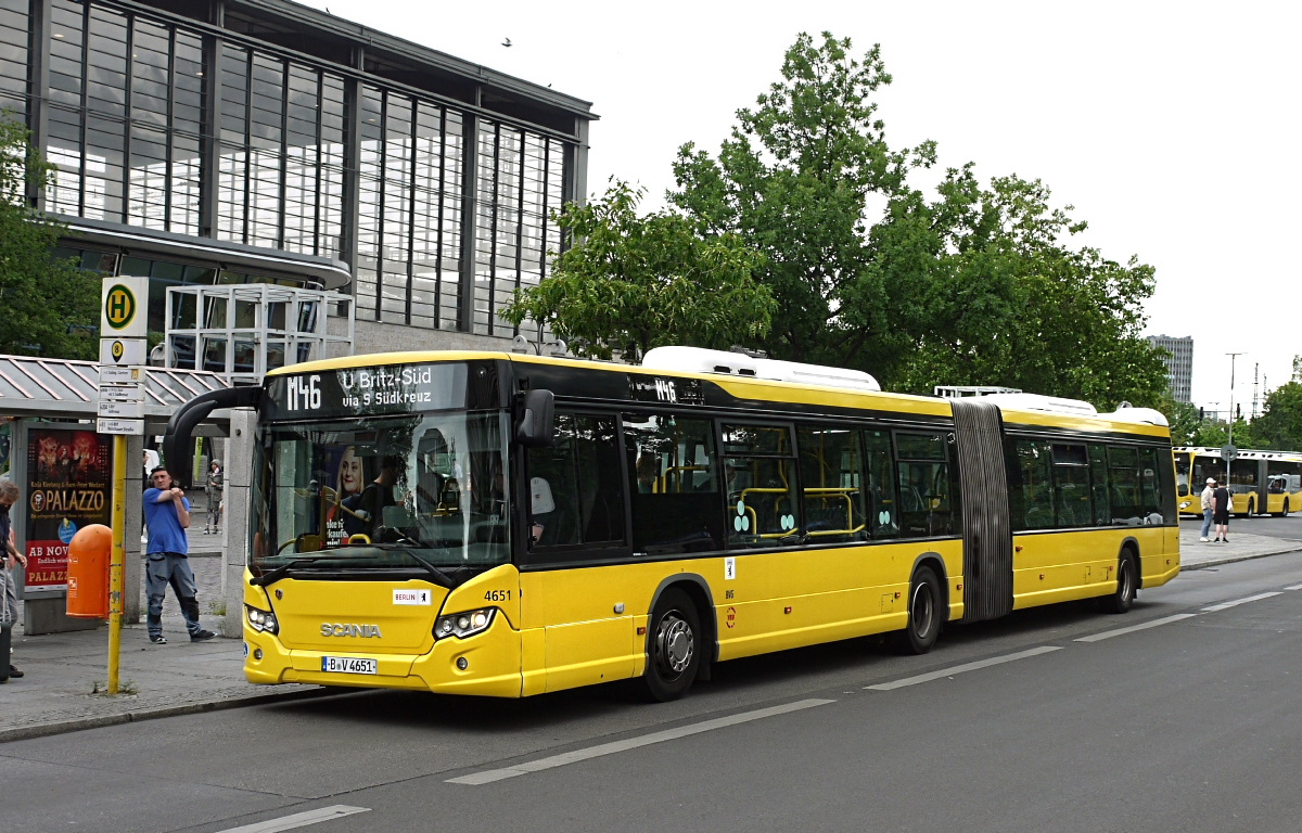 Берлин, Scania Citywide LFA № 4651