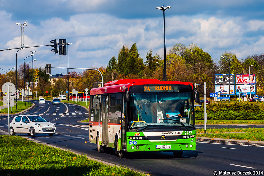 Lublin, Autosan Sancity M09LE.01.02 nr. 2432