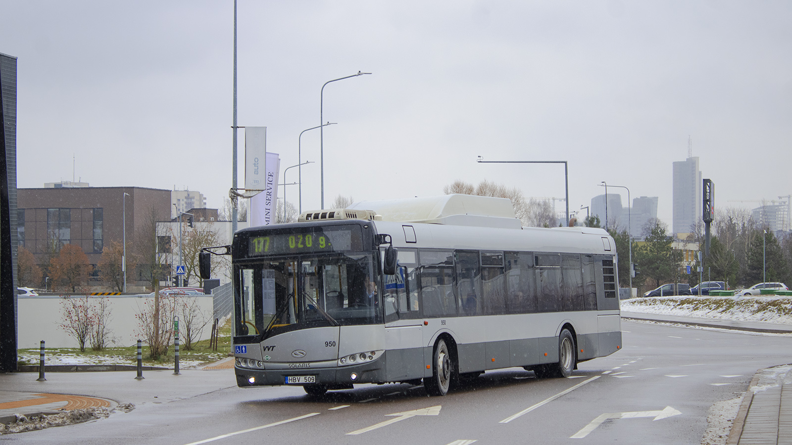 Vilnius, Solaris Urbino III 12 CNG nr. 950