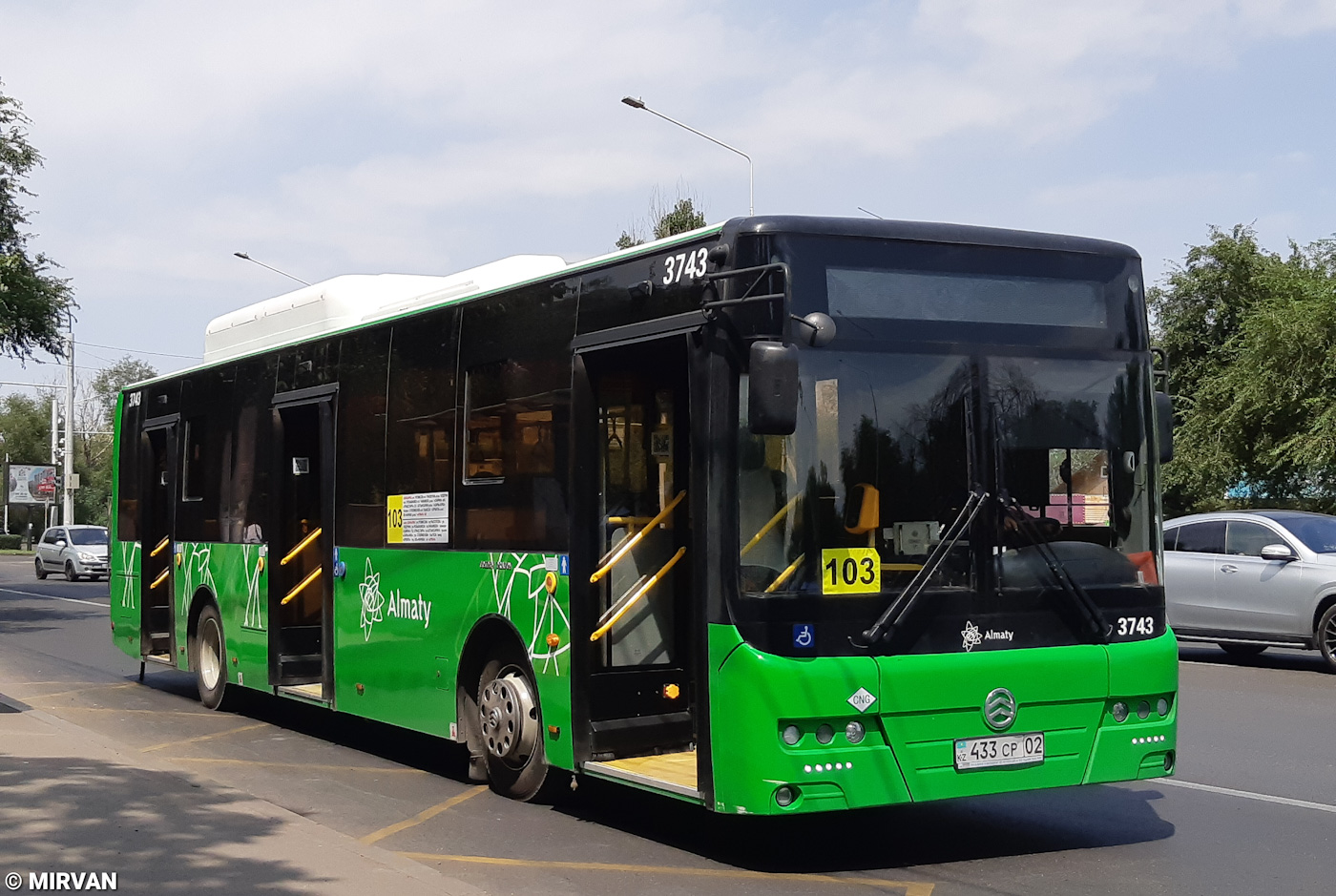 Almaty, Golden Dragon XML6125CN # 3743